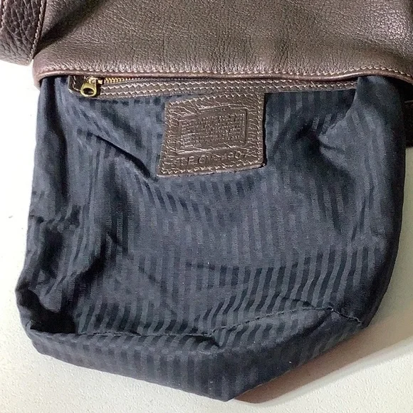 Vintage Coach Sonoma Bucket Natural Grain in Chocolate purse - Picture 13 of 16